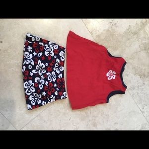 Little girl matching set